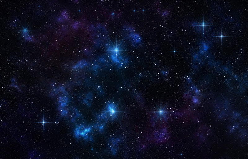 They found themselves in a vast empty space.