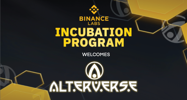 AlterVerse Starts Binance Labs Incubation Program AlterVerse Starts Binance Labs Incubation Program